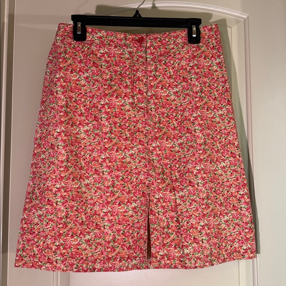 Eddie Bauer 10 Floral Pencil Skirt
